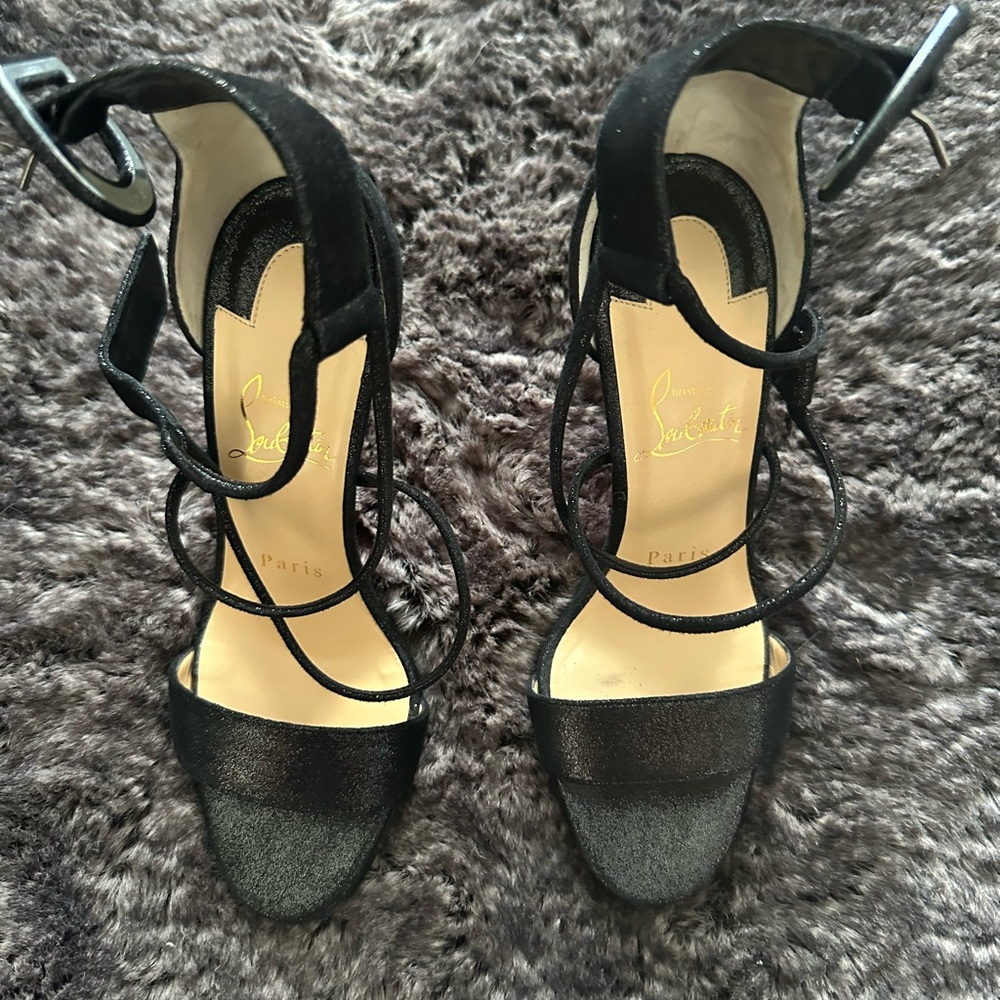 Louboutin Chica 100 heeled sandals